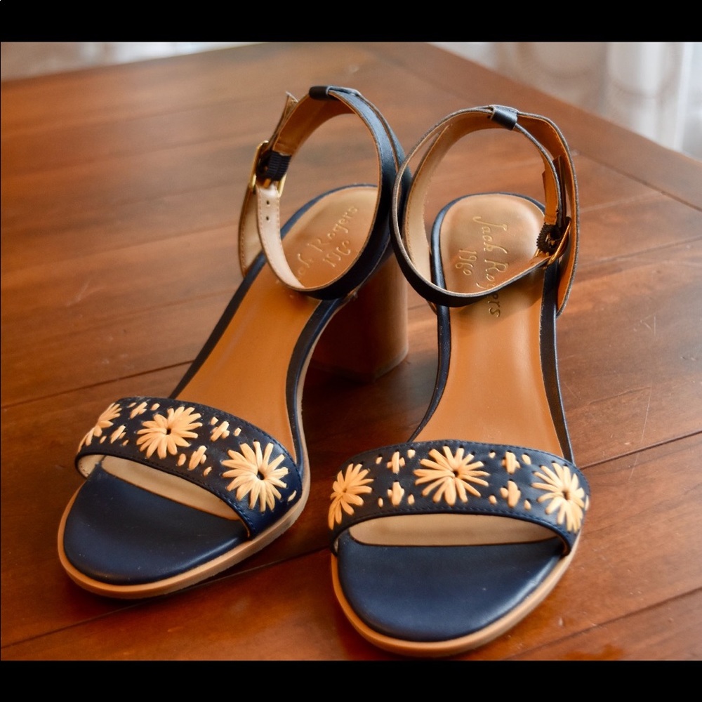 jack rogers navy heels